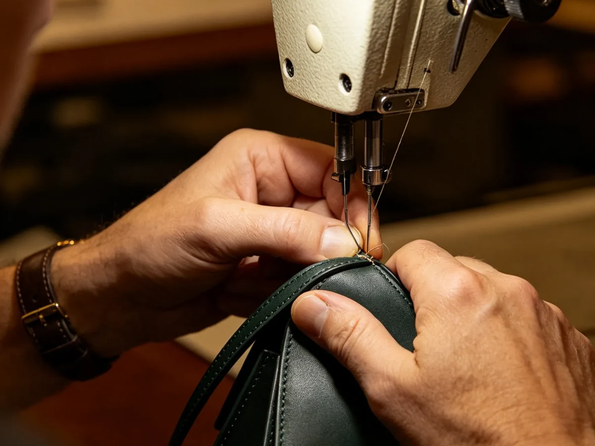 Small Leather Top-handle Styles for Modern Direct-to-consumer Handbag Labels, styled to reflect manufacturing process guidance