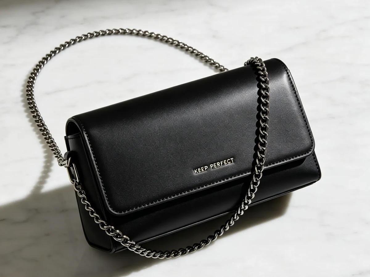 Clean-lined Flap Bags for Japanese Design-led Boutiques, styled to reflect wholesale planning guidance