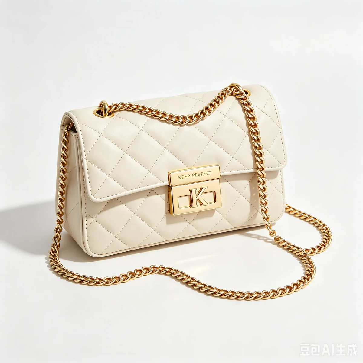 Luxury handbag details photographed to show hardware, edge finish, and construction proof